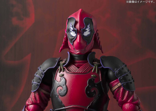 Bandai 225867 Meisho Manga Realization Kabukimono Deadpool Figure