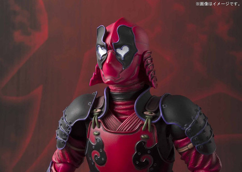 Bandai 225867 Meisho Manga Realization Kabukimono Deadpool Figure