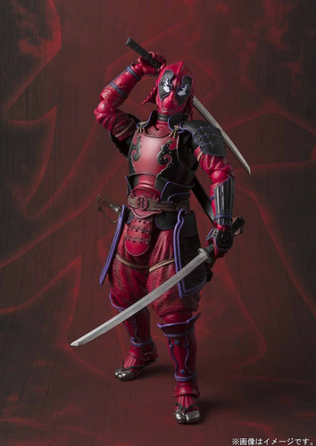 Bandai 225867 Meisho Manga Realization Kabukimono Deadpool Figure