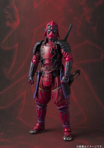 Bandai 225867 Meisho Manga Realization Kabukimono Deadpool Figure