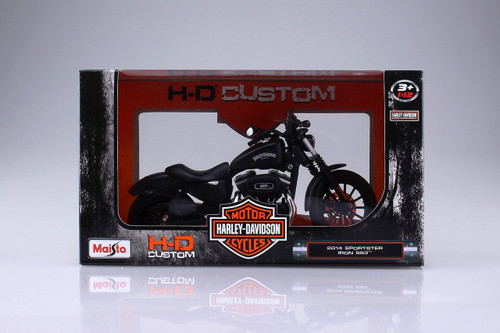 Aoshima Skynet 04460 Harley-Davidson 2014 Sportster Iron 883 1/12 Scale Finished Model