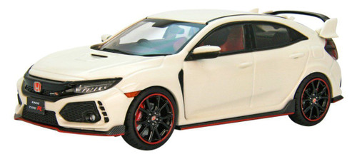 Ebbro 45572 Honda CIVIC Type R 2017 Championship White 1/43 Scale