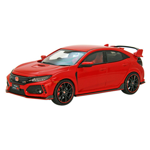 Ebbro 45574 Honda CIVIC Type R 2017 Flame Red 1/43 Scale