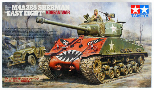 Tamiya 35359 US Medium Tank M4A3E8 Sherman "Easy Eight" Korean War 1/35 Kit