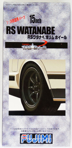 Fujimi TW30 RS Watanabe 15 inch Wheel & Tire Set 1/24 Scale Kit