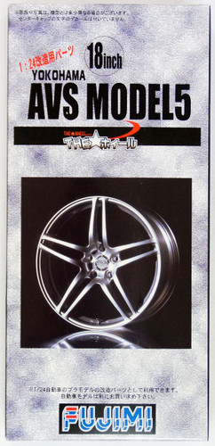 Fujimi TW09 AVS Model 5 Wheel & Tire Set 18 inch 1/24 Kit