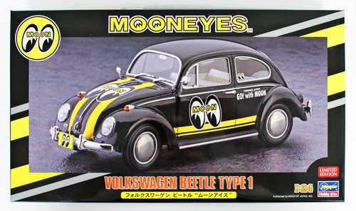 Hasegawa 20338 Volkswagen Beetle Moon Eyes 1/24 scale kit
