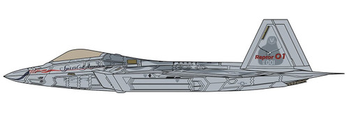 Hasegawa 07467 the USA F-22 Raptor Rollout 1/48 scale kit