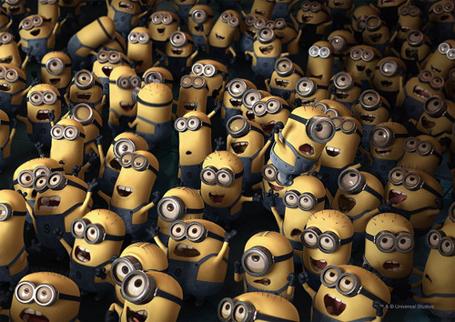 Epoch Jigsaw Puzzle 03-041 Despicable Me Minions Audience (108 Pieces)