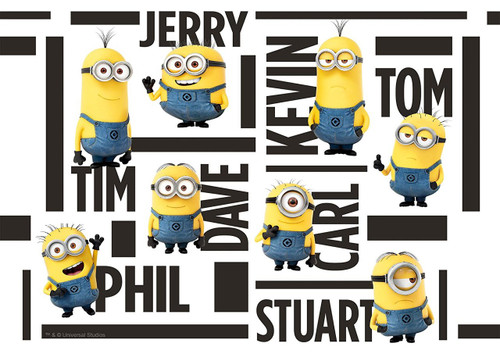 Epoch Jigsaw Puzzle 03-040 Despicable Me Minions Name (108 Pieces)
