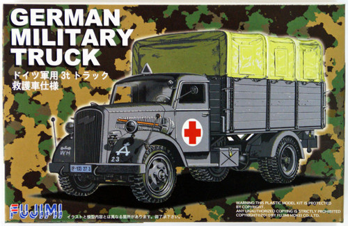 Fujimi 72M1 German Military Truck 1/72 Scale Kit