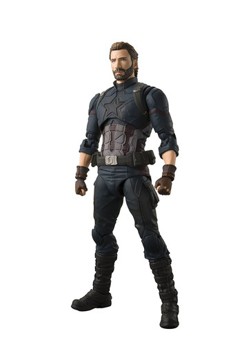 Bandai S.H. Figuarts Captain America Figure (Avengers: Infinity War)