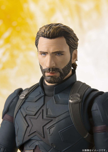 Bandai S.H. Figuarts Captain America Figure (Avengers: Infinity War)
