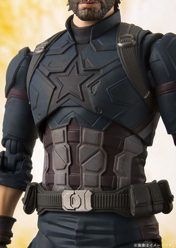 Bandai S.H. Figuarts Captain America Figure (Avengers: Infinity War)