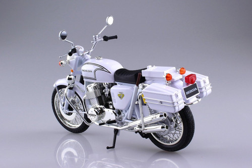 Aoshima Skynet 104651 Honda CB750FOUR (K0) Police motorcycle 1/12 Scale Finished Model