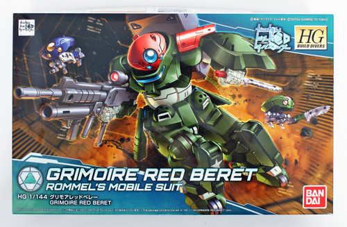 Bandai HG Gundam Build Divers 003 Grimoire Red Beret 1/144 Scale Kit