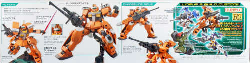 Bandai HG Gundam Build Divers 002 GM III Beam Master 1/144 Scale Kit