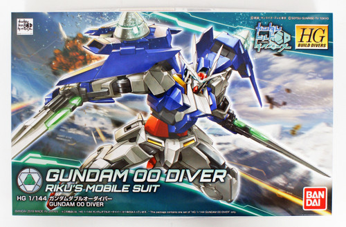 Bandai HG Gundam Build Divers 000 Gundam OO Diver 1/144 Scale Kit