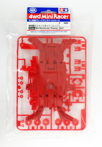 Tamiya 95384 Mini 4WD MA Reinforced Chassis Red