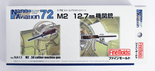 Fine Molds NA13 M2 12.7mm Caliber Machine Gun 1/72 scale kit