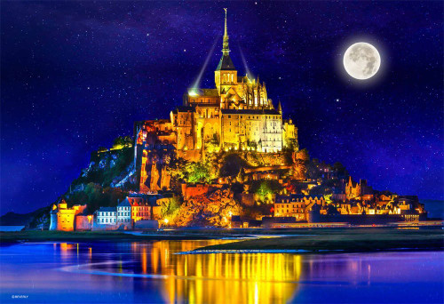 Beverly Jigsaw Puzzle M81-875 World Heritage Site Mont Saint-Michel (1000 S-Pieces)