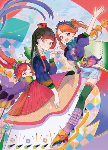 Epoch Jigsaw Puzzle 06-093 Toinana Colorful Girls (500 Pieces)