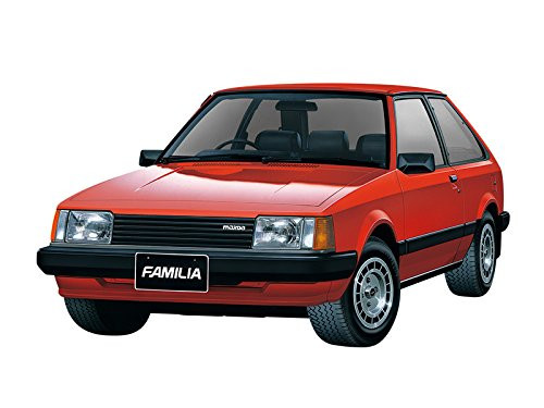 Aoshima 55892 The Model Car 80 Mazda BD Familia XG 1980 1/24 scale kit