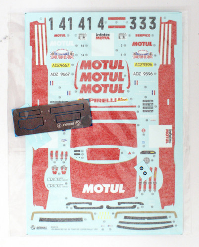 Aoshima 05061 BMW M3 E30 '89 Tour de Corse Rally Ver. 1/24 scale kit