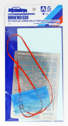 Aoshima 05078 Photo-etched Parts for BMW M3 E30 '89 Tour de Corse Rally Ver. 1/24 scale
