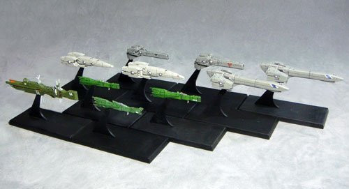 Wright Staff Legend of the Galactic Heroes Fleet File Collection Vol.08 Finished Model Complete Set (810080)