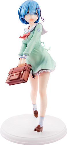 Kadokawa Re:ZERO Rem High School Uniform Ver. 1/7 Scale Action Figure