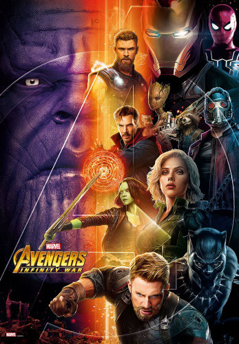 Tenyo Japan Jigsaw Puzzle R-1000-623 Avengers Infinity War (1000 Pieces)