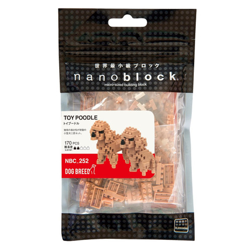 Kawada NBC-252 nanoblock Dog Breed Toy Poodle