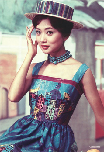 Yanoman Jigsaw Puzzle 01-2065 Japanese actress Ruriko Asaoka (108 L-Pieces)