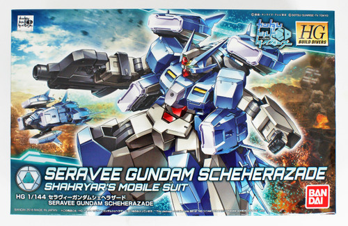 Bandai HG Gundam Build Divers 006 Seravee Gundam Scheherazade 1/144 Scale Kit