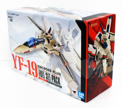 Bandai DX Chogokin Macross Plus YF-19 Full Set Pack Figure
