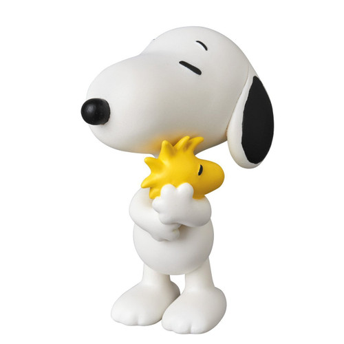 Medicom UDF-379 Ultra Detail Figure Peanuts Series 7 Snoopy Holding Woodstock