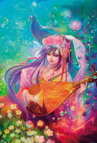 Beverly Jigsaw Puzzle 81-120 Kazuha Fukami Tone of Water Benzaiten (1000 Pieces)