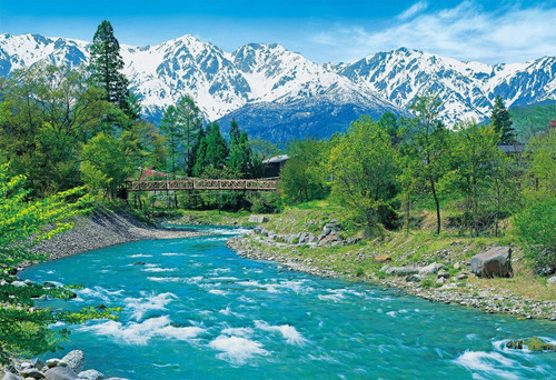 Epoch Jigsaw Puzzle 25-157 Shirouma Sanzan Nagano Japan (300 Pieces)
