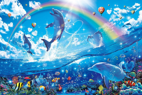 Epoch Jigsaw Puzzle 13-025 Lassen Enjoy Sunshine! (1000 Pieces)