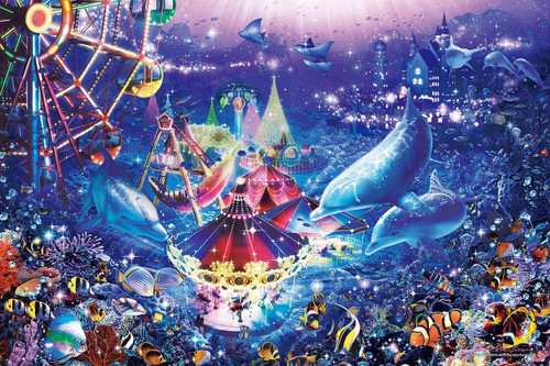 Epoch Jigsaw Puzzle 23-715 Lassen Dolphins in Wonderland (2016 S-Pieces)