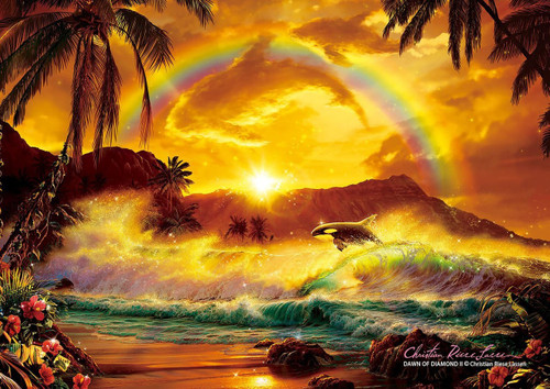 Epoch Jigsaw Puzzle 02-404 Lassen Dawn of Diamond II (108 Pieces)