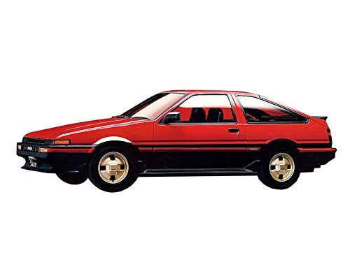Aoshima 55946 The Model Car 86 Toyota AE86 Sprinter Trueno GT-APEX 1984 1/24 scale kit