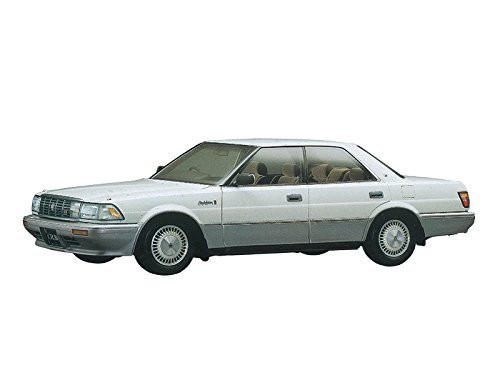 Aoshima 55953 The Model Car 87 Toyota UZS131 Crown Royal Saloon G 1989 1/24 scale kit