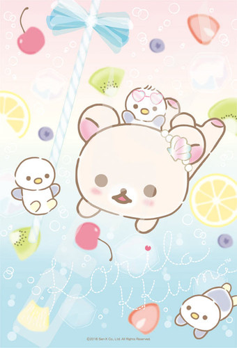 Ensky Jigsaw Puzzle 150-586 Korilakkuma Fruit Juice (150 S-Pieces)