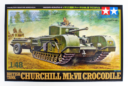 Tamiya 32594 British Tank Churchill Mk.VII Crocodile 1/48 scale kit