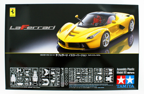 Tamiya 24347 LaFerrari Yellow Version 1/24 scale kit