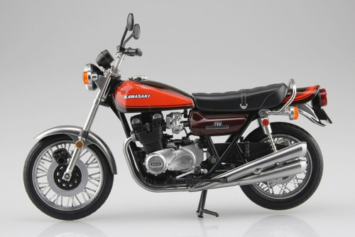 Aoshima Skynet 04620 Kawasaki 750RS (Z2) Fire Ball 1/12 Scale Finished Model