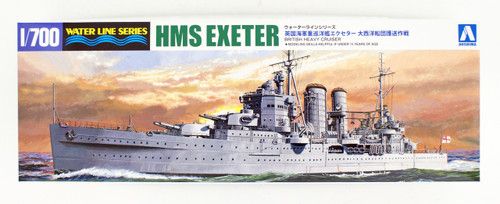 Aoshima Waterline 52723 HMS Exeter Atlantic Fleet Escort Operation 1/700 scale kit