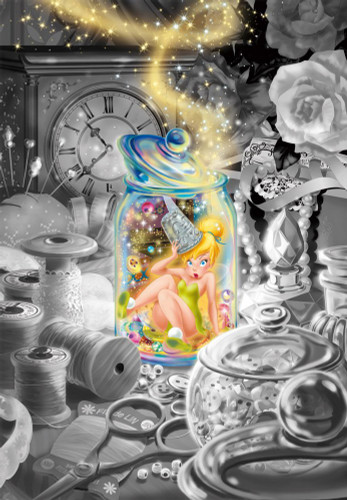 Tenyo Japan Jigsaw Puzzle DFG-500-103 Frost Art Disney Tinker Bell (500 Pieces)